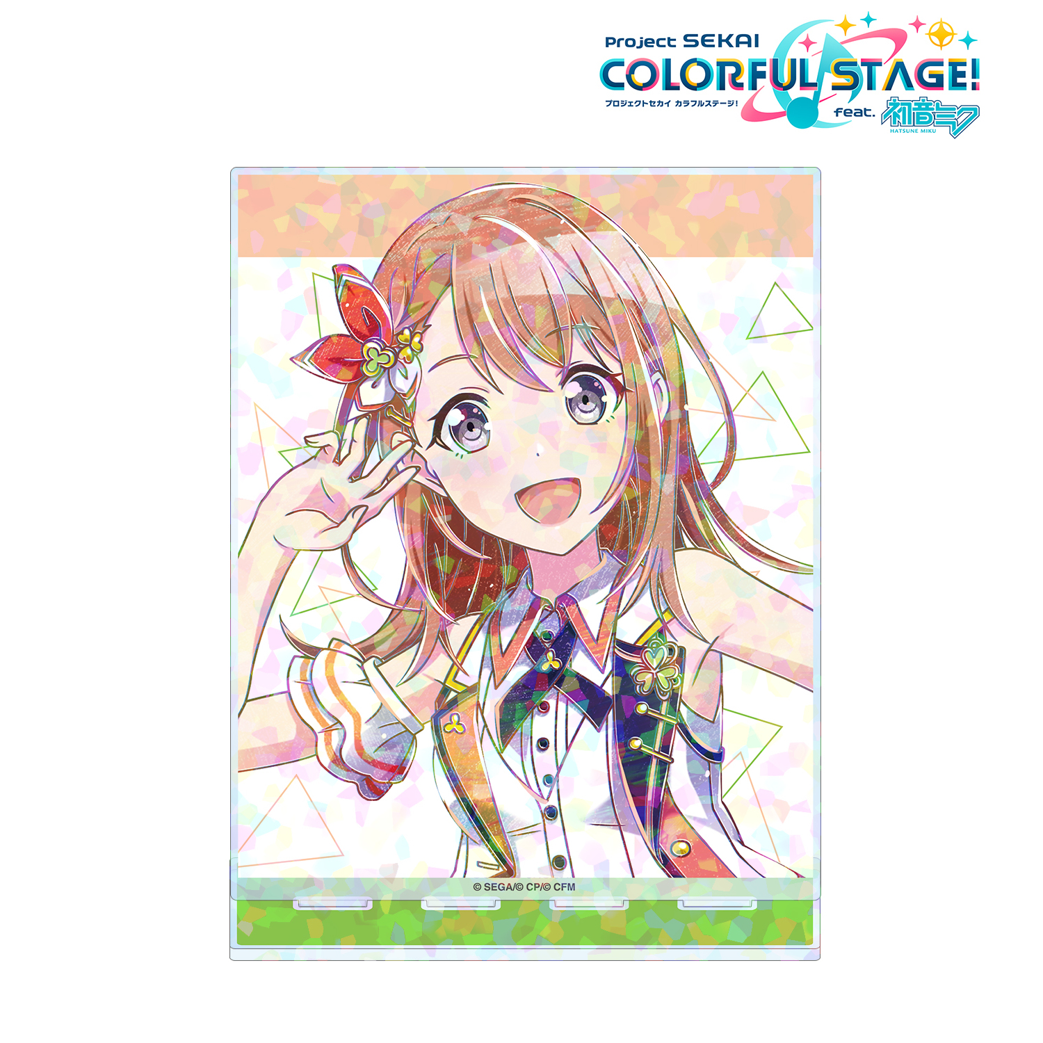 プロジェクトセカイ カラフルステージ！ feat.  初音ミク_花里 みのり Ani-Art ホログラムBIGアクリルスタンド