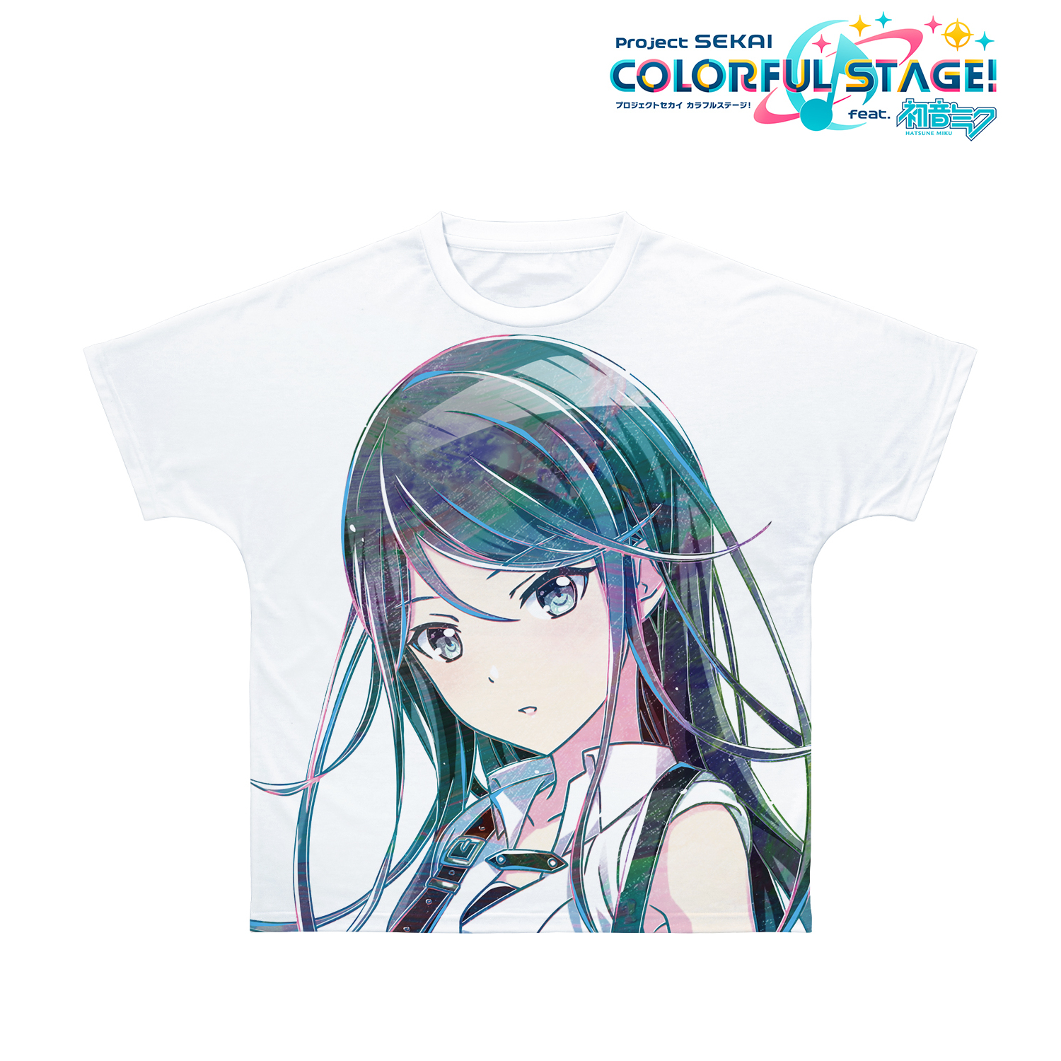 プロジェクトセカイ カラフルステージ！ feat.  初音ミク_星乃 一歌 Ani-Art フルグラフィックTシャツユニセックス(サイズ/S)