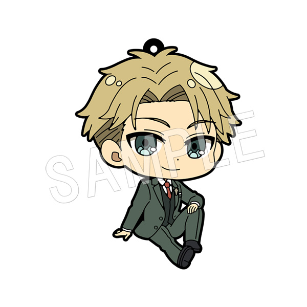 SPY×FAMILY_ぺたん娘ラバーストラップ 1pcs | 公式グッズ・公式