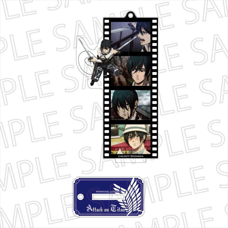 進撃の巨人The Final Season_スチルスタンドキーホルダーver.2 ミカサ