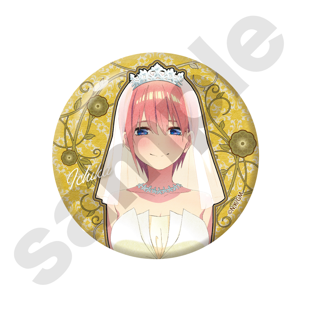 五等分の花嫁∬_アールヌーボーアート 缶バッジ 1BOX