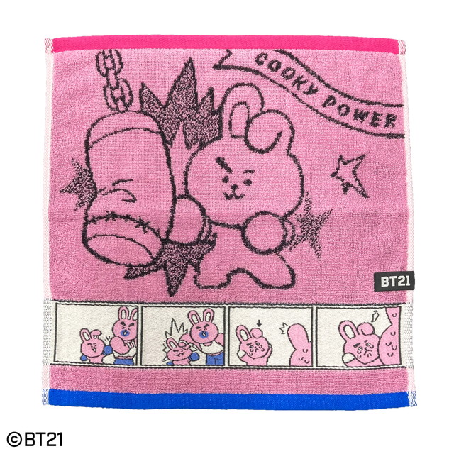 BT21 オールメンバーダイカットタオル BT21 オールメンバーダイカットタオル