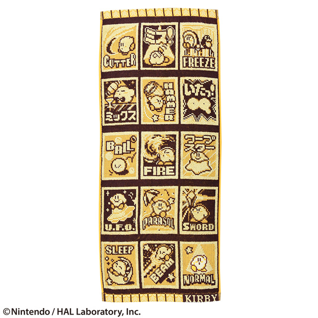 星のカービィ コピー能力アイコン フェイスタオル 公式グッズ 公式ライセンス商品専門サイト Colleize コレイズ