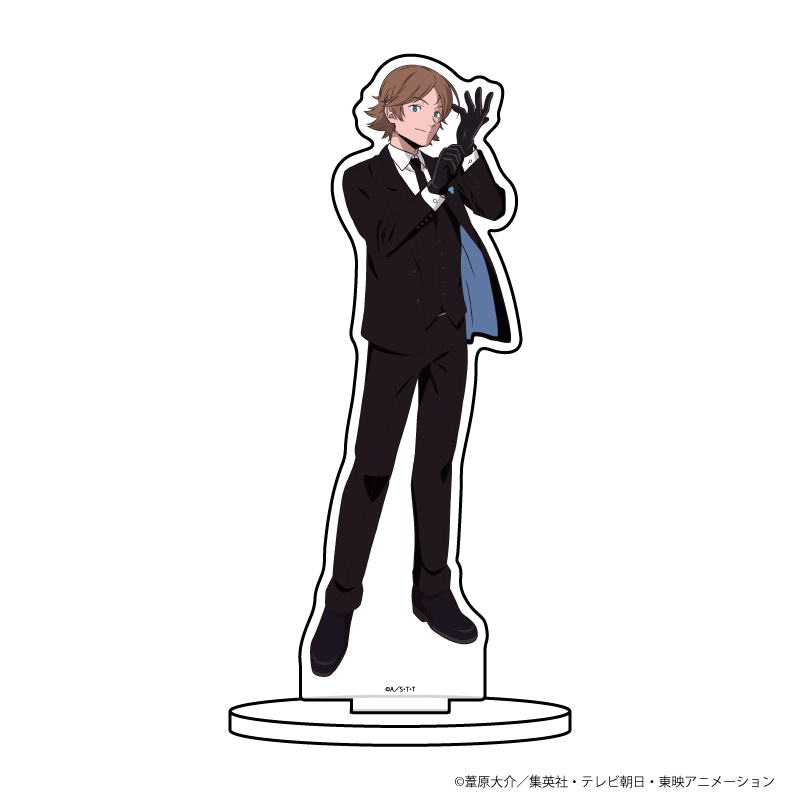 ワールドトリガー キャラアクリルフィギュア21 王子一彰 スーツver 描き下ろし 公式グッズ 公式ライセンス商品専門サイト Colleize コレイズ