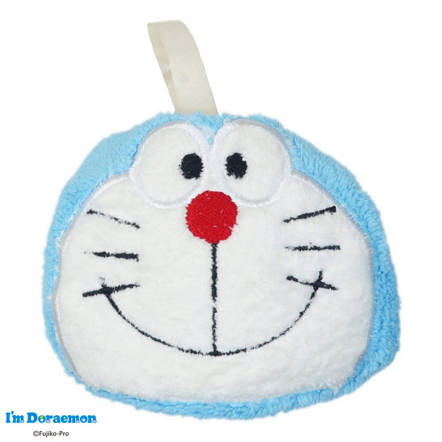 I M Doraemon ドラえもん マスコットドラえもん マイクロループタオル 公式グッズ 公式ライセンス商品専門サイト Colleize コレイズ