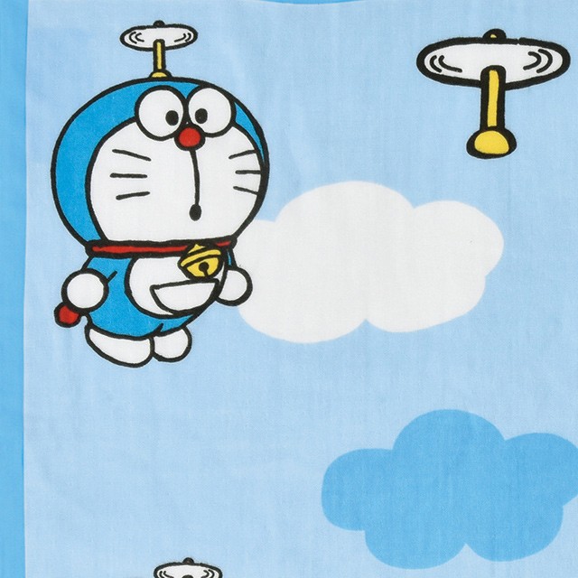 I M Doraemon ドラえもん 空飛ぶ仲間たち ベビー用 湯上げタオル 公式グッズ 公式ライセンス商品専門サイト Colleize コレイズ