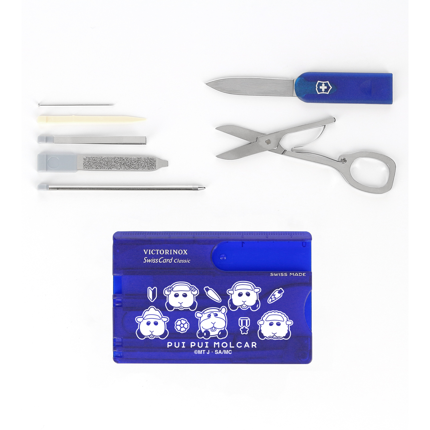 PUI PUI モルカー_ビクトリノックス 集合 スイスカード | 公式グッズ