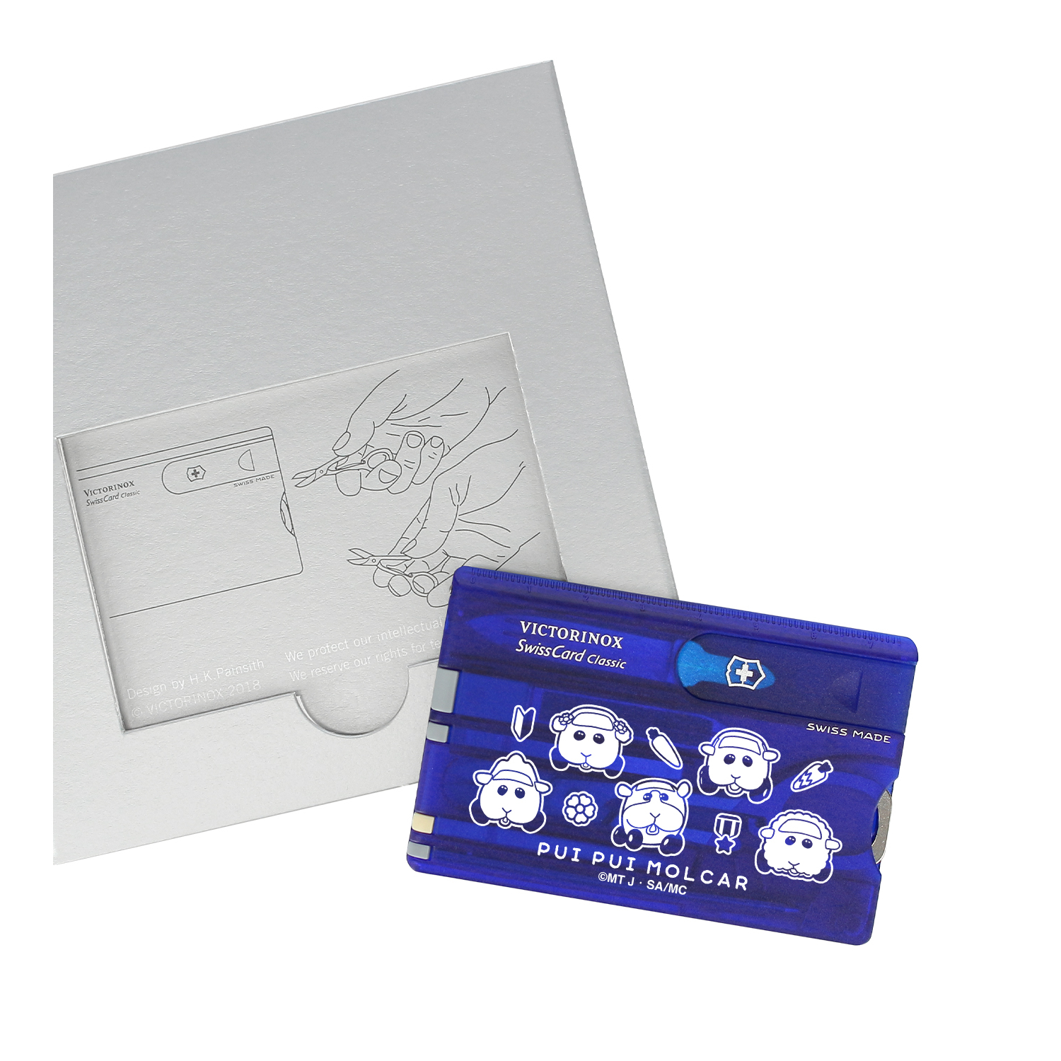 もるかー PUI PUI モルカー_ビクトリノックス 集合 スイスカード | 公式グッズ