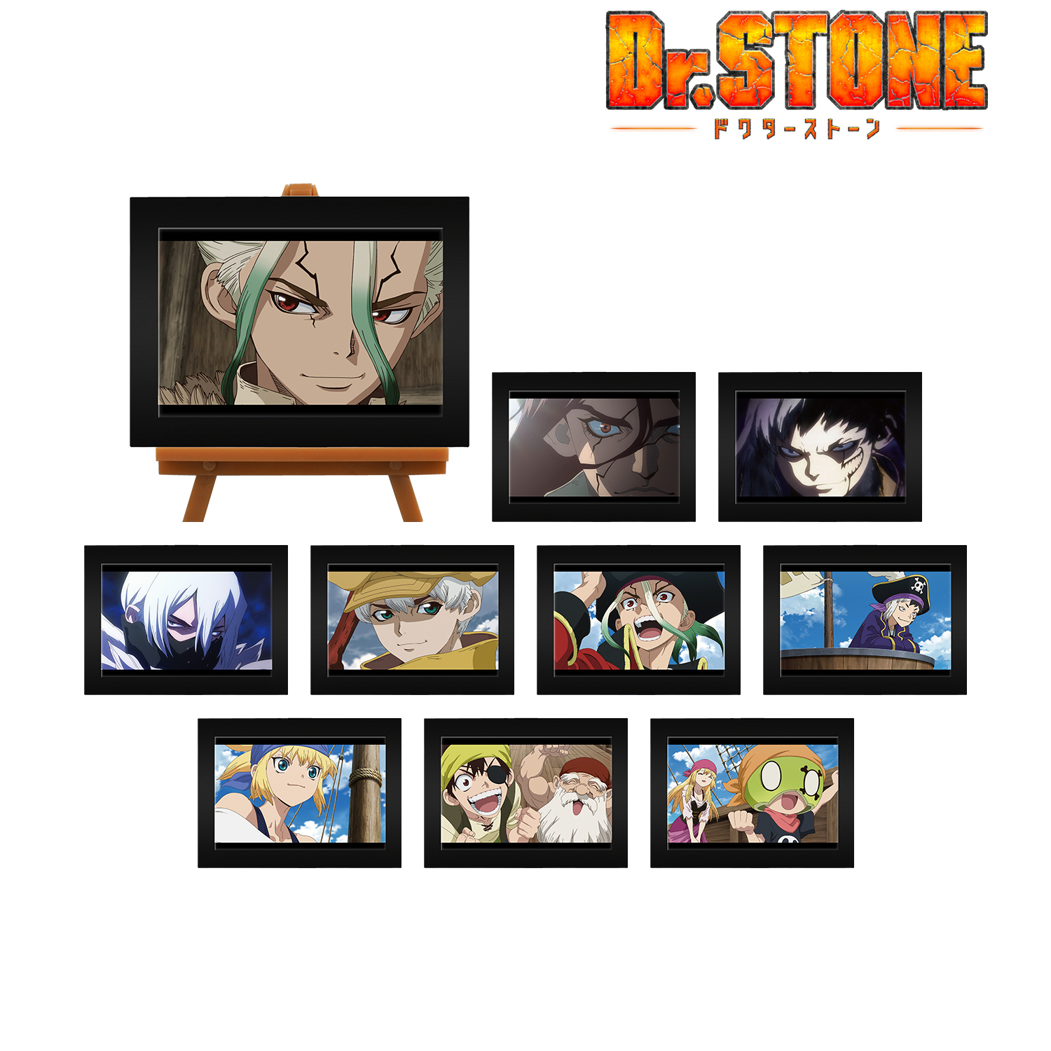 Ｄｒ．ＳＴＯＮＥ_トレーディングミニアートフレーム(単位/BOX)