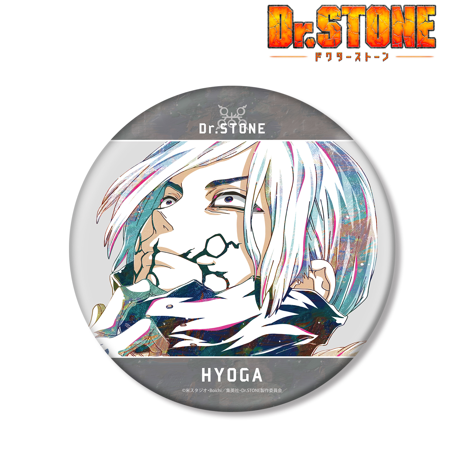 Dr．STONE_氷月 Ani-Art BIG缶バッジ | Dr.STONE（ドクター