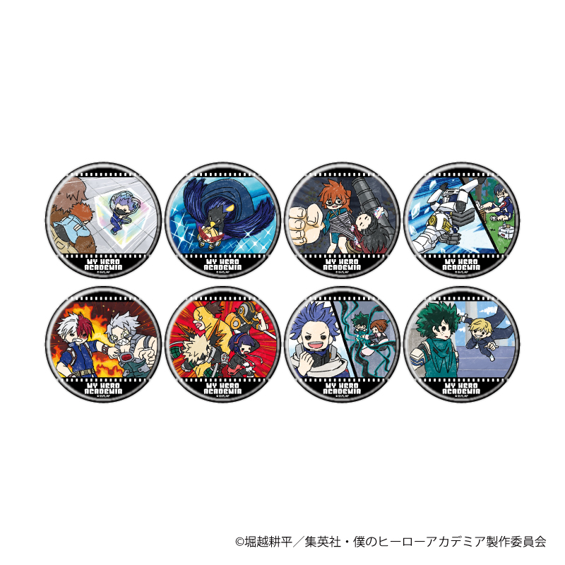 僕のヒーローアカデミア_缶バッジ13/ボックス(全8種)(グラフアート)