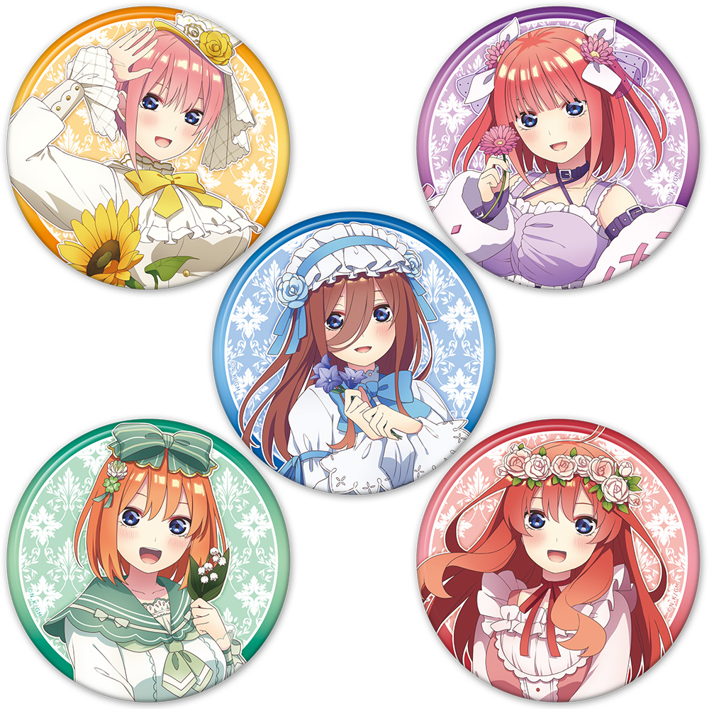 五等分の花嫁_トレーディング缶バッジ 1pcs