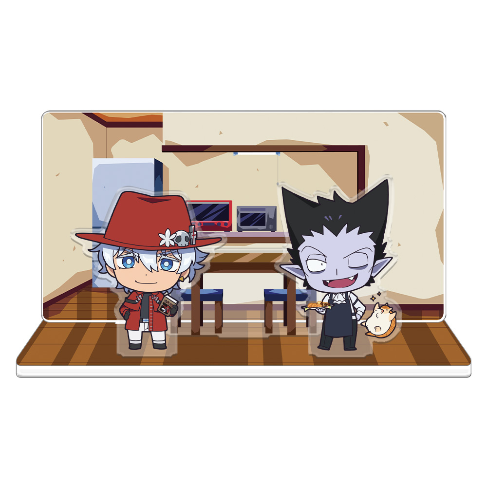 吸血鬼すぐ死ぬ_アクリルジオラマC[ドラルク&ロナルド]