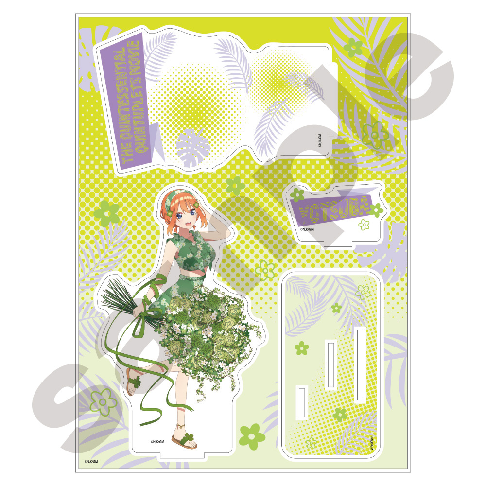 映画五等分の花嫁_summer time アクリルジオラマ 中野四葉