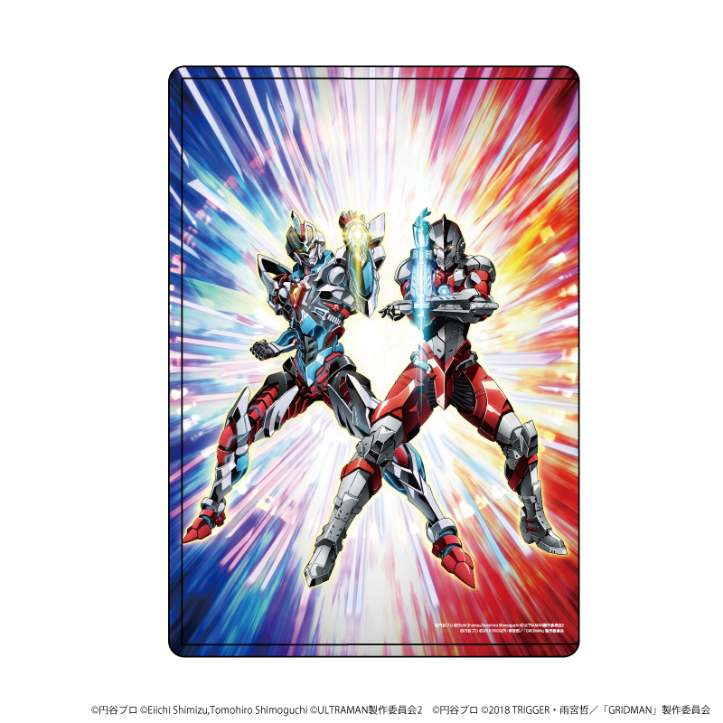 ULTRAMAN ×SSSS.GRIDMAN_キャラクリアケース01/ULTRAMAN & グリッドマン(描き下ろし)
