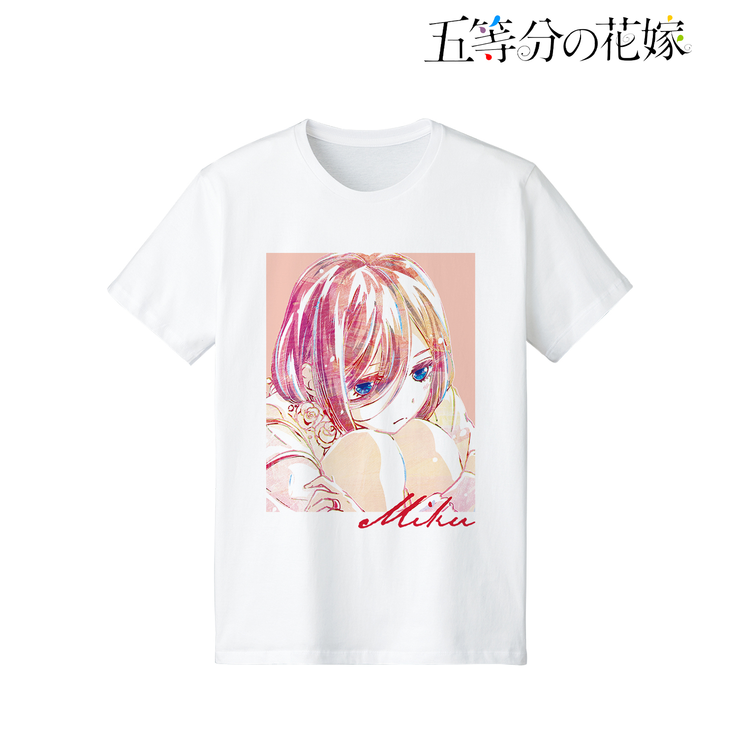 五等分の花嫁_三玖 Ani-Art 第2弾 Tシャツメンズ(サイズ/L)