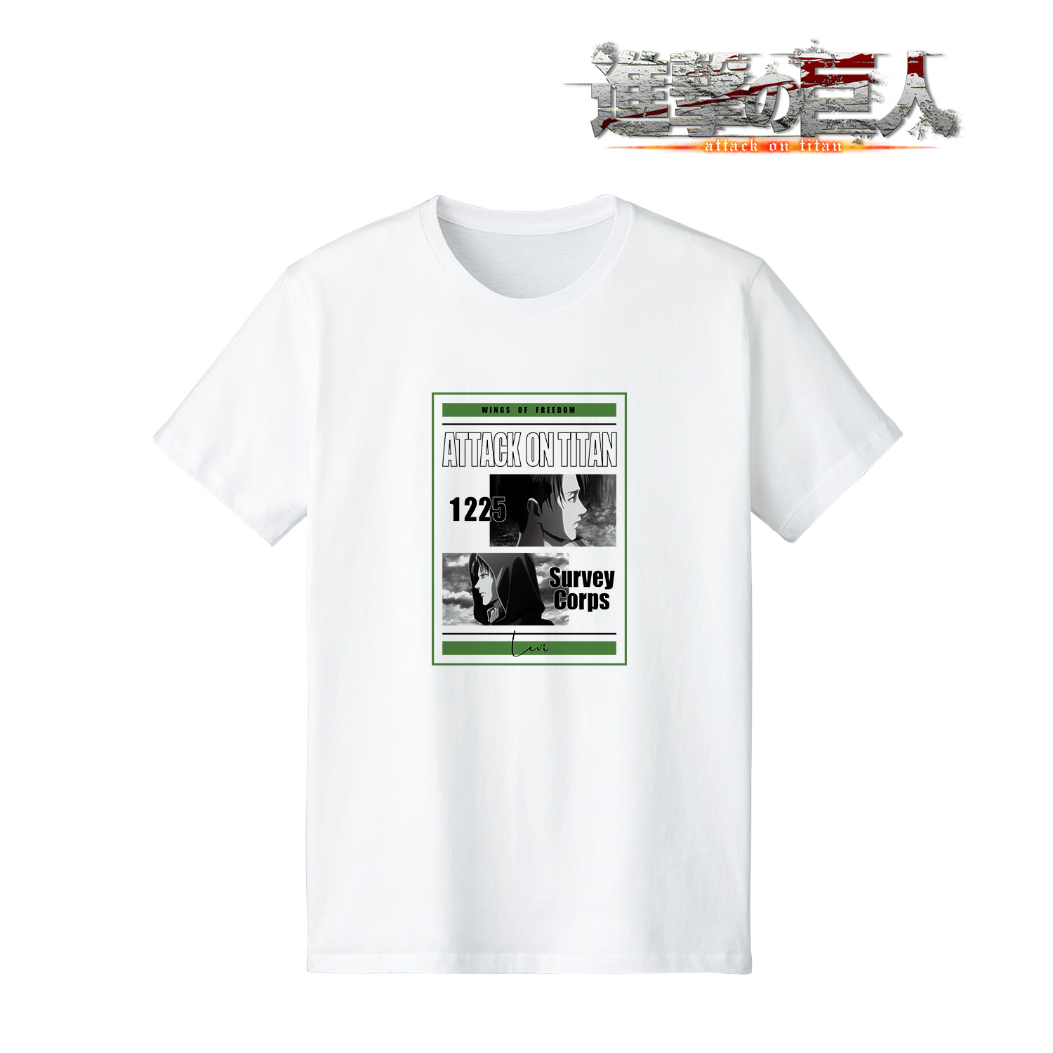 進撃の巨人_リヴァイ Tシャツ vol.2レディース(サイズ/XL)