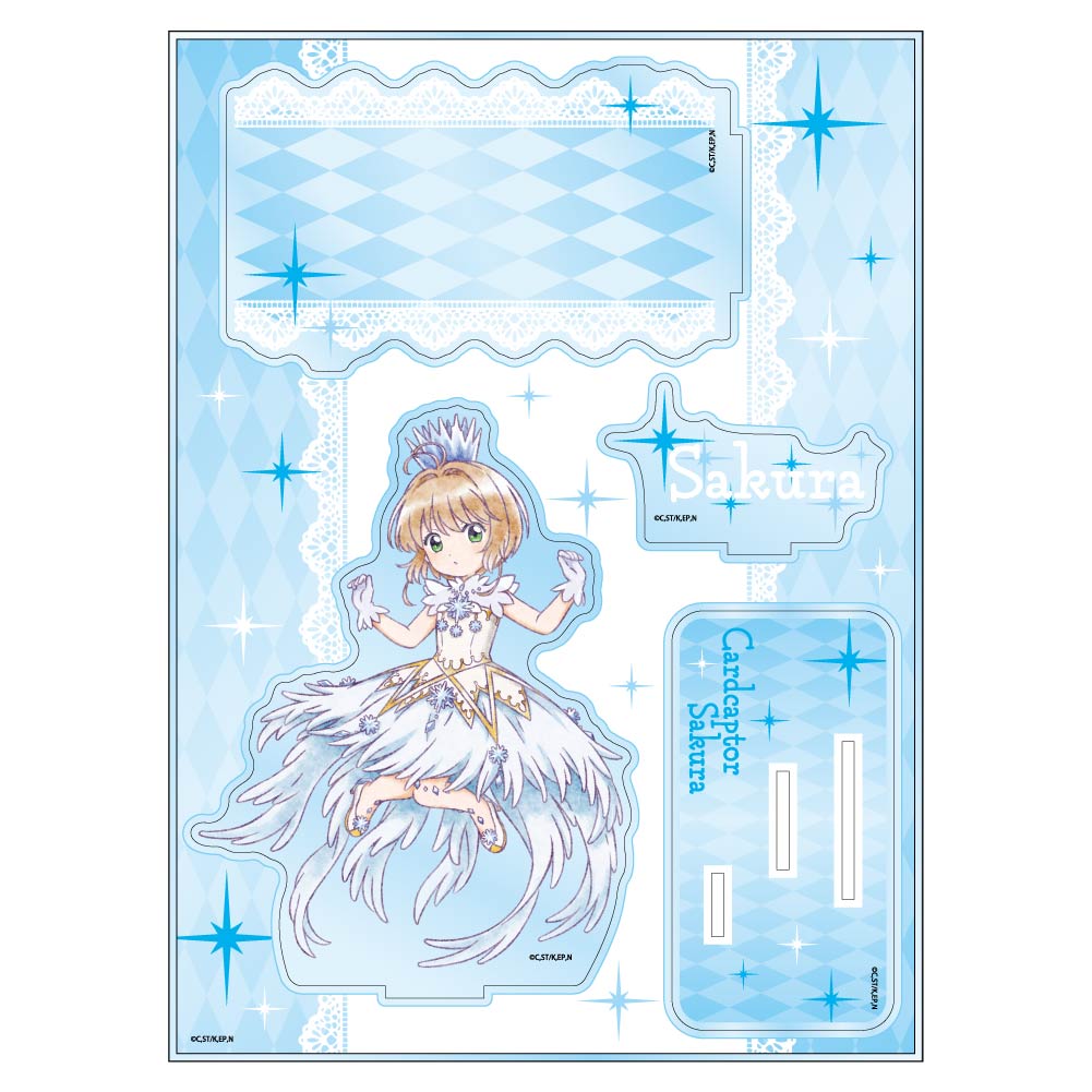カードキャプターさくら クリアカード編_ミニキャラ アクリルジオラマ 木之本 桜B