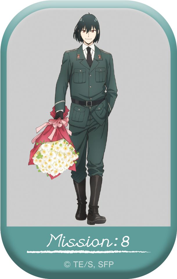 SPY×FAMILY_スクエア缶バッジ/MISSION:8 「対秘密警察偽装作戦」 | SPY