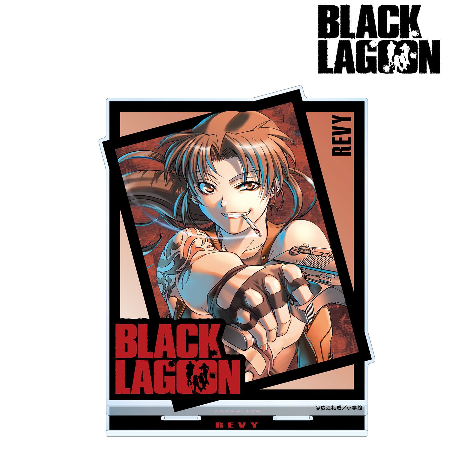 BLACK LAGOON_1巻 表紙イラスト BIGアクリルスタンド