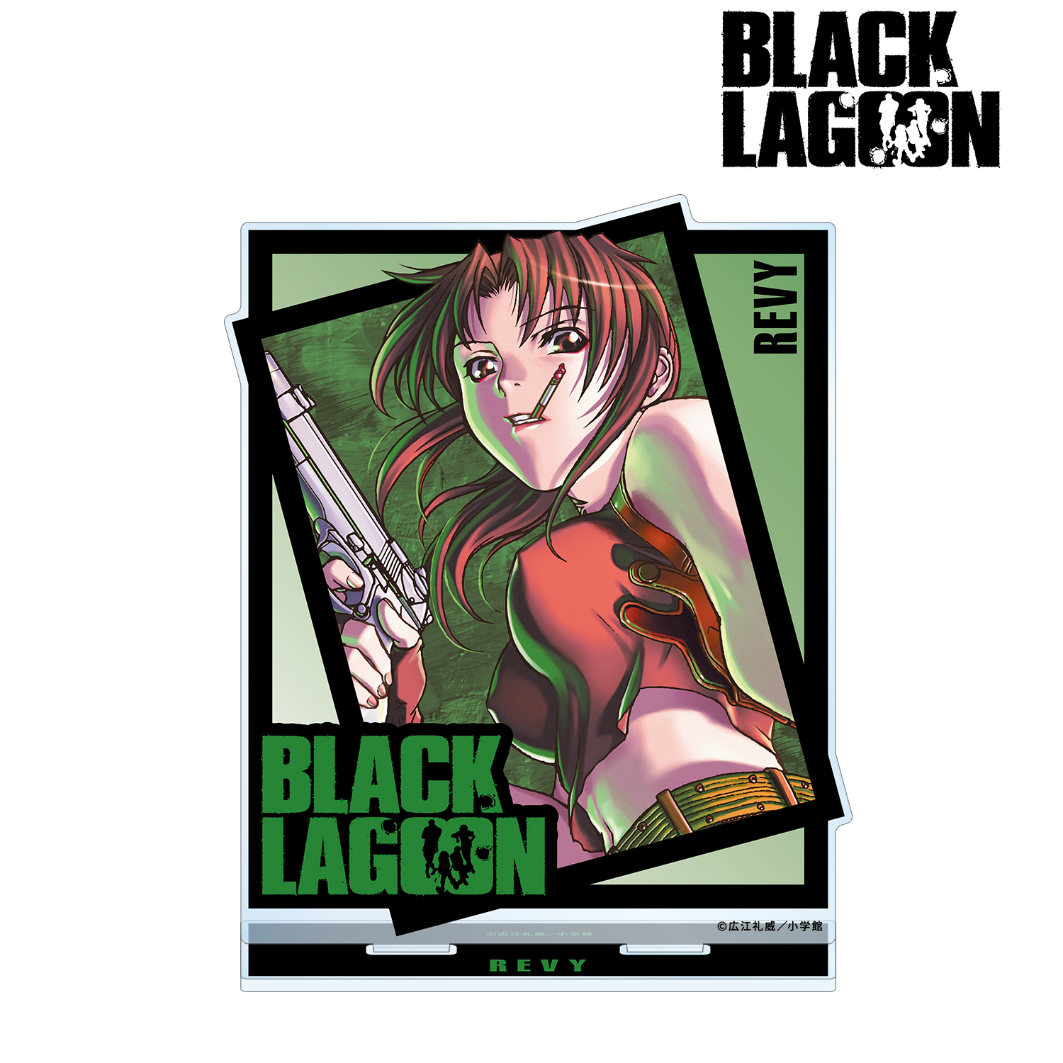 BLACK LAGOON_2巻 表紙イラスト BIGアクリルスタンド