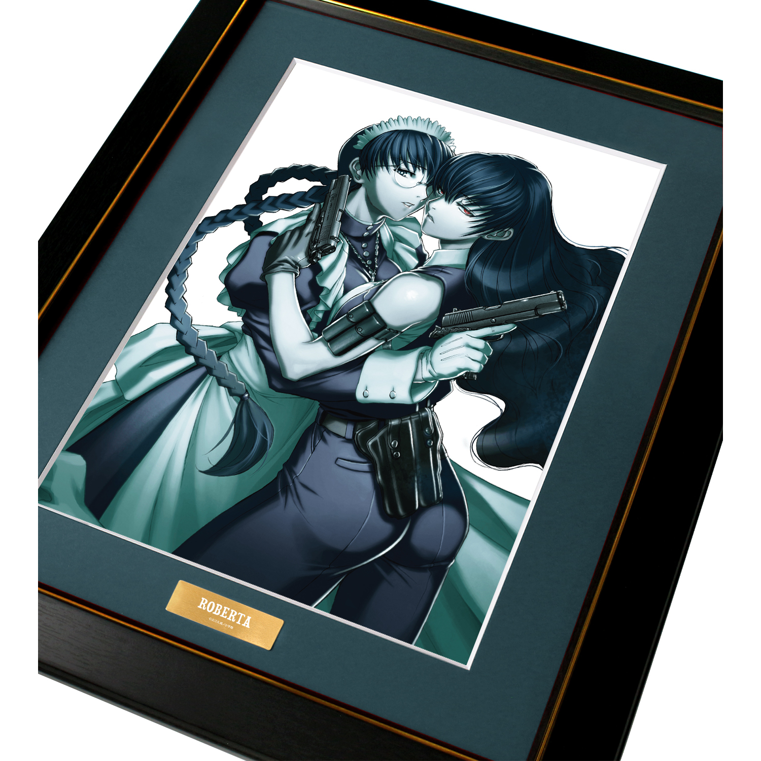アニメムック　付属品付)BLACK LAGOON ロベルタ キャラファイングラフ vol.2 BLACK LAGOON - ロベルタ キャラファイングラフ vol.2 | AMNIBUS