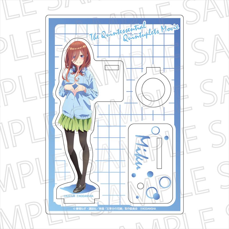 映画 五等分の花嫁_アクリルペンスタンド 中野三玖