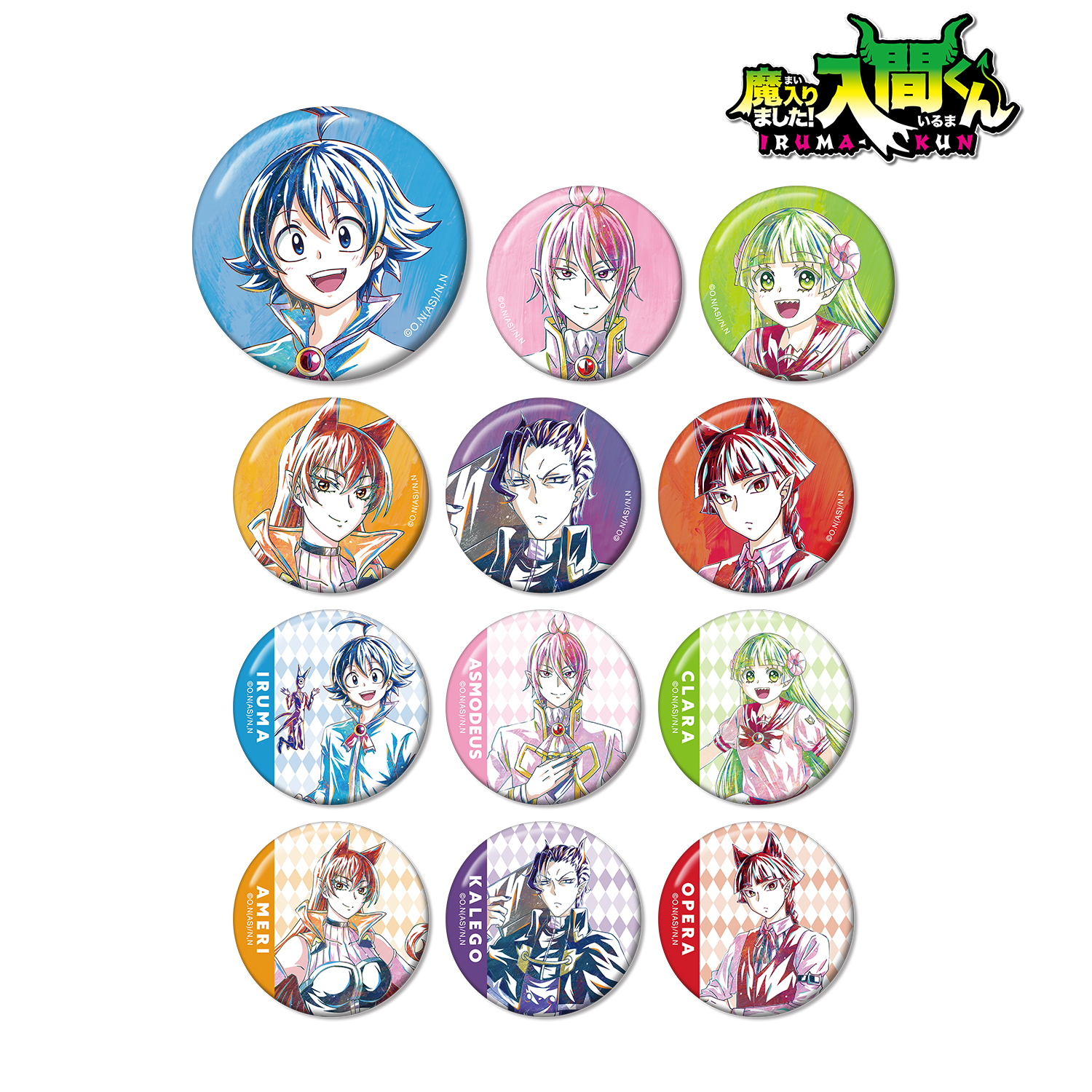 魔入りました！入間くん_トレーディング Ani-Art 缶バッジ(単位/BOX)