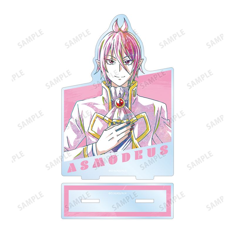 魔入りました!入間くん アスモデウス・アリス アクリルスタンド 缶バッジ セット アクリルスタンド（アスモデウス・アリス） / 魔入りました！入間くん