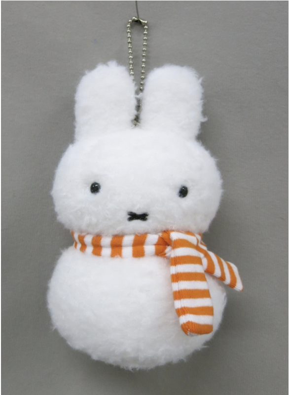 miffy ゆきだるま マスコットキーチェーン