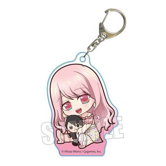 明日私は誰かの彼女 雪 バッジ ハート ピンク 漫画グッズ 明日、私は誰かのカノジョ ホログラムハート型キャラバッジ