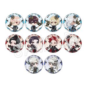 비주얼 프리즌_ 트레이딩 캔 배지 가면 무도회 미니 캐릭터 ver. 1pcs