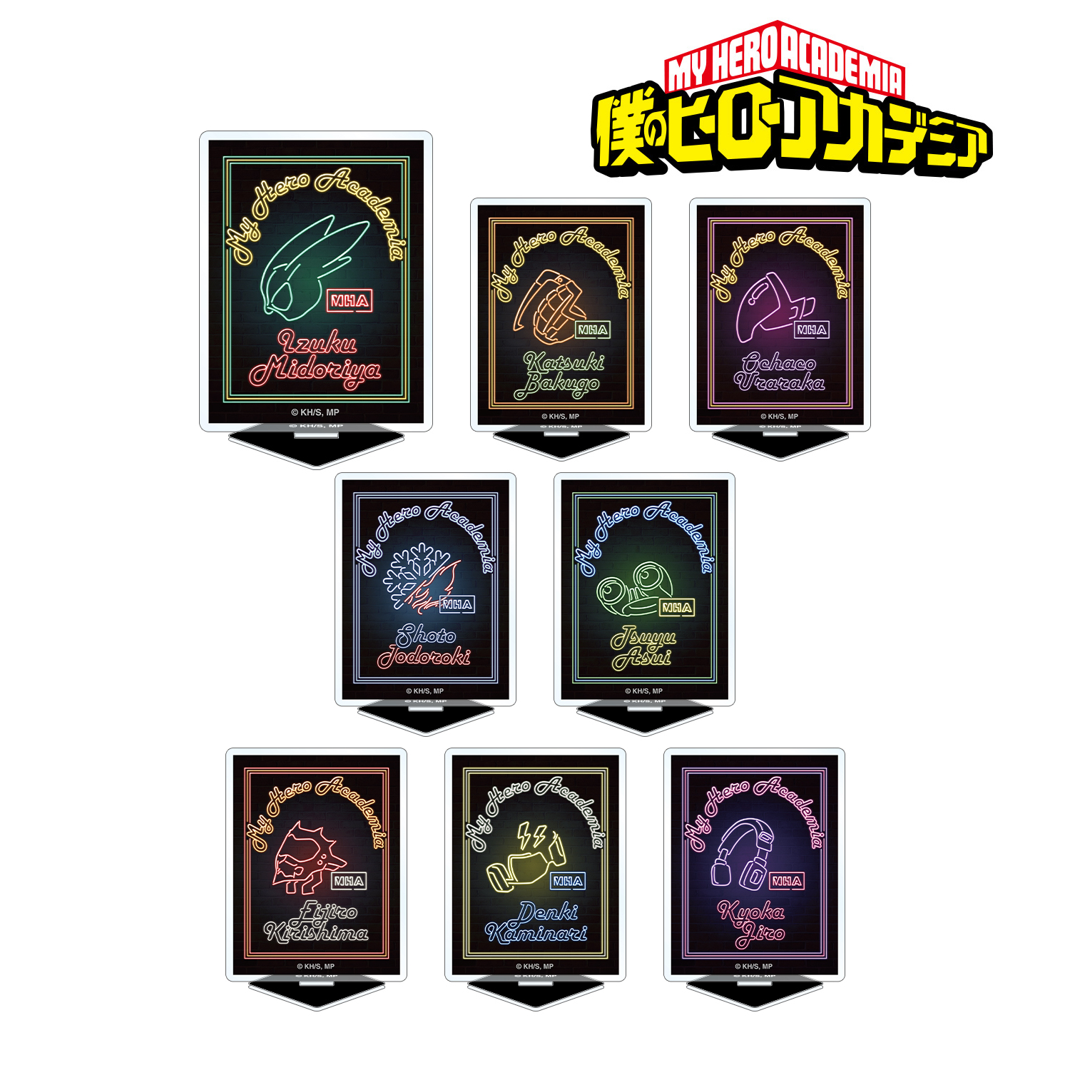 僕のヒーローアカデミア_トレーディング Ani-Neon アクリルスタンド(単位/BOX)