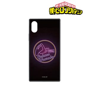 나의 히어로 아카데미아_우라라카 오챠코 Ani-Neon 강화 유리 iPhone 케이스(대상 기종/iPhone 11 Pro)