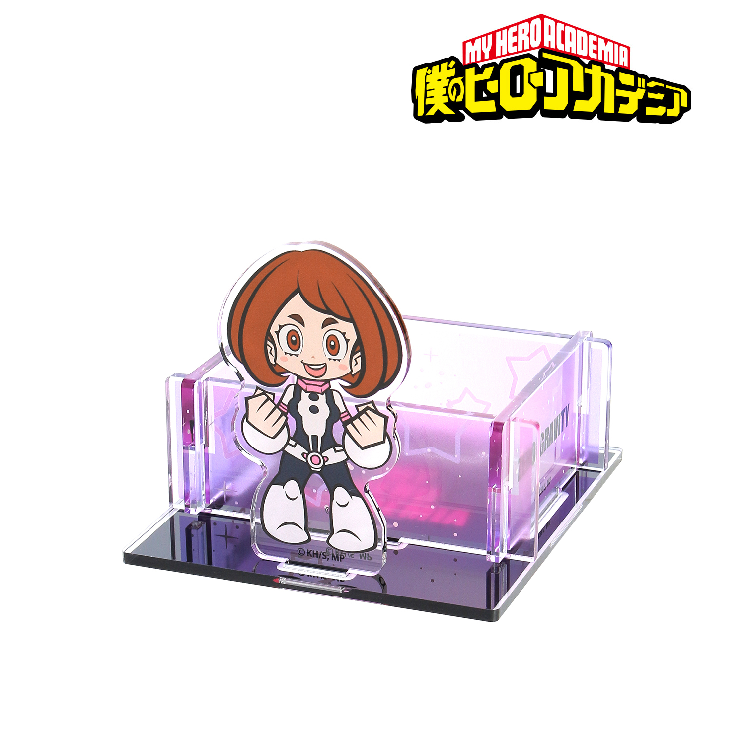 僕のヒーローアカデミア_麗日お茶子 アクリル小物入れ