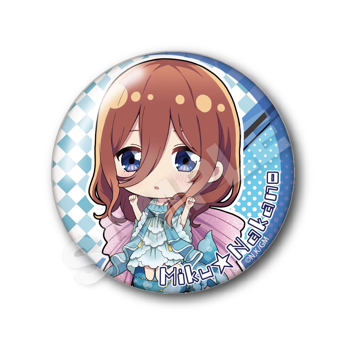 映画 五等分の花嫁_ちょいデカ缶バッジ 妖精 ver. 中野三玖