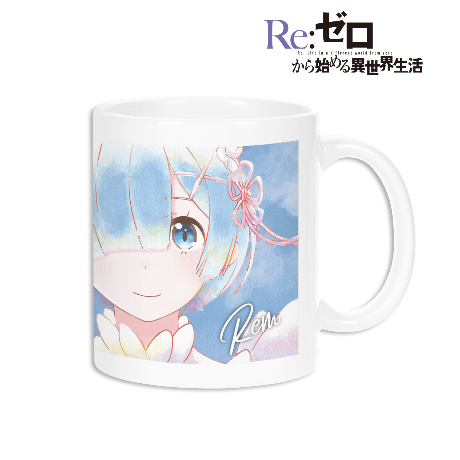 Re:ゼロから始める異世界生活_レム Ani-Art aqua label マグカップ