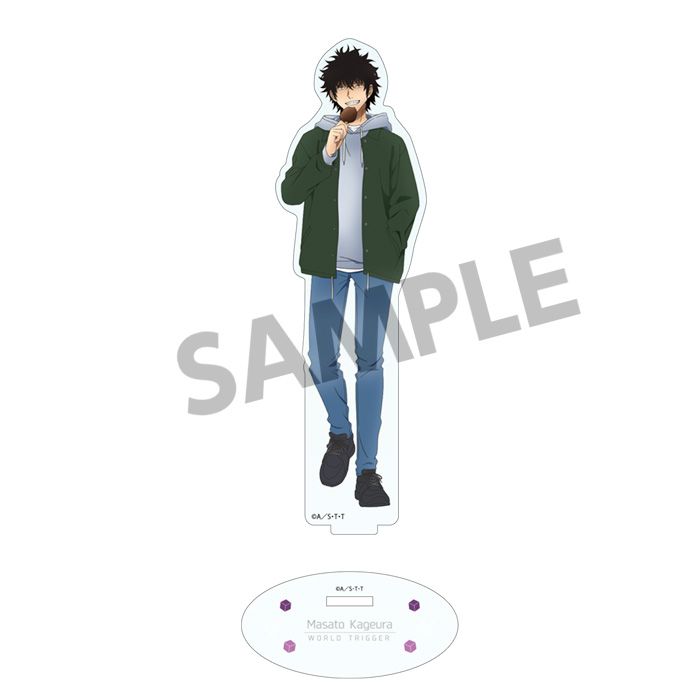 ワールドトリガー_描き下ろしアクリルフィギュア 影浦雅人 日常 ver