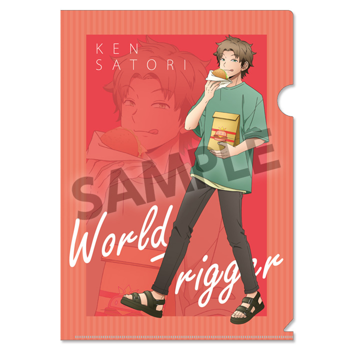 ワールドトリガー 描き下ろしクリアファイル 佐鳥賢 日常 Ver 公式グッズ 公式ライセンス商品専門サイト Colleize コレイズ