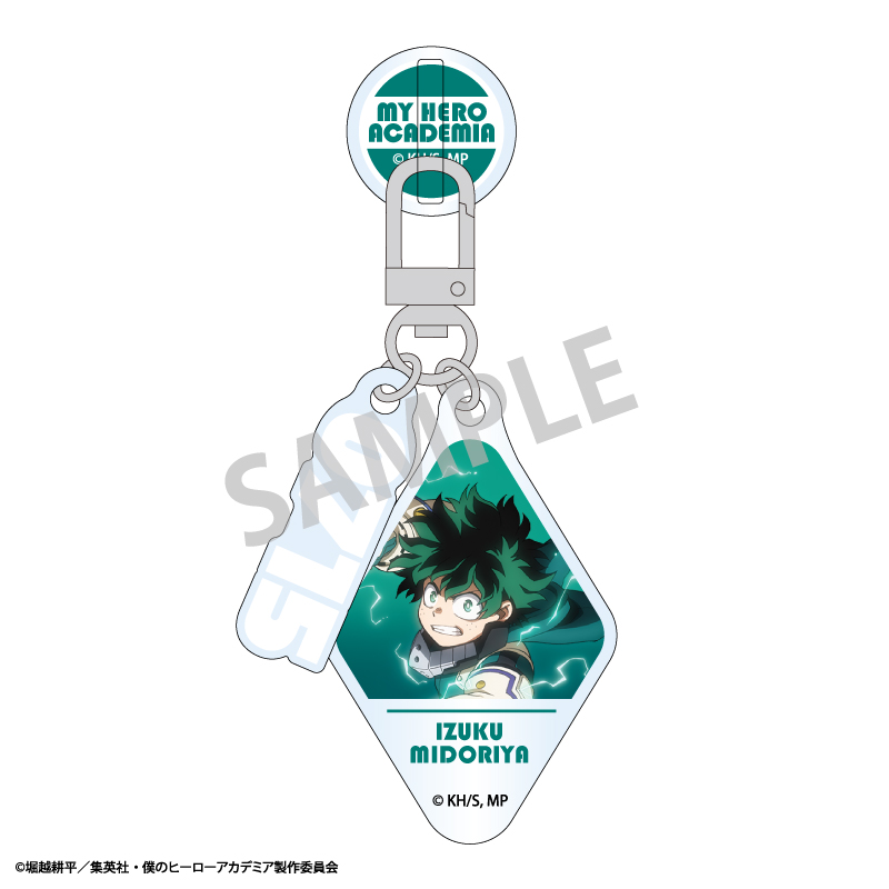 僕のヒーローアカデミア_アクリルキーリングハンガー 緑谷 出久
