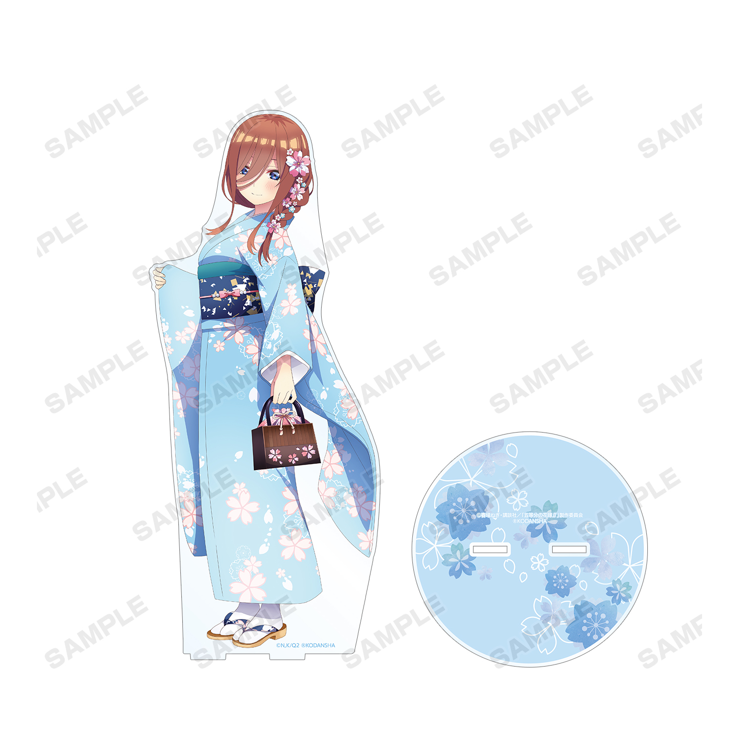 五等分の花嫁 描き下ろしイラスト 三玖 桜和装ver 1 7スケール Bigアクリルスタンド 公式グッズ 公式ライセンス商品専門サイト Colleize コレイズ