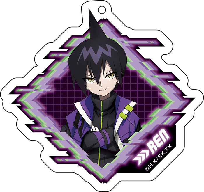 SHAMAN KING_描き下ろしアクリルキーホルダー【サイバーパンクVer.】?道 蓮