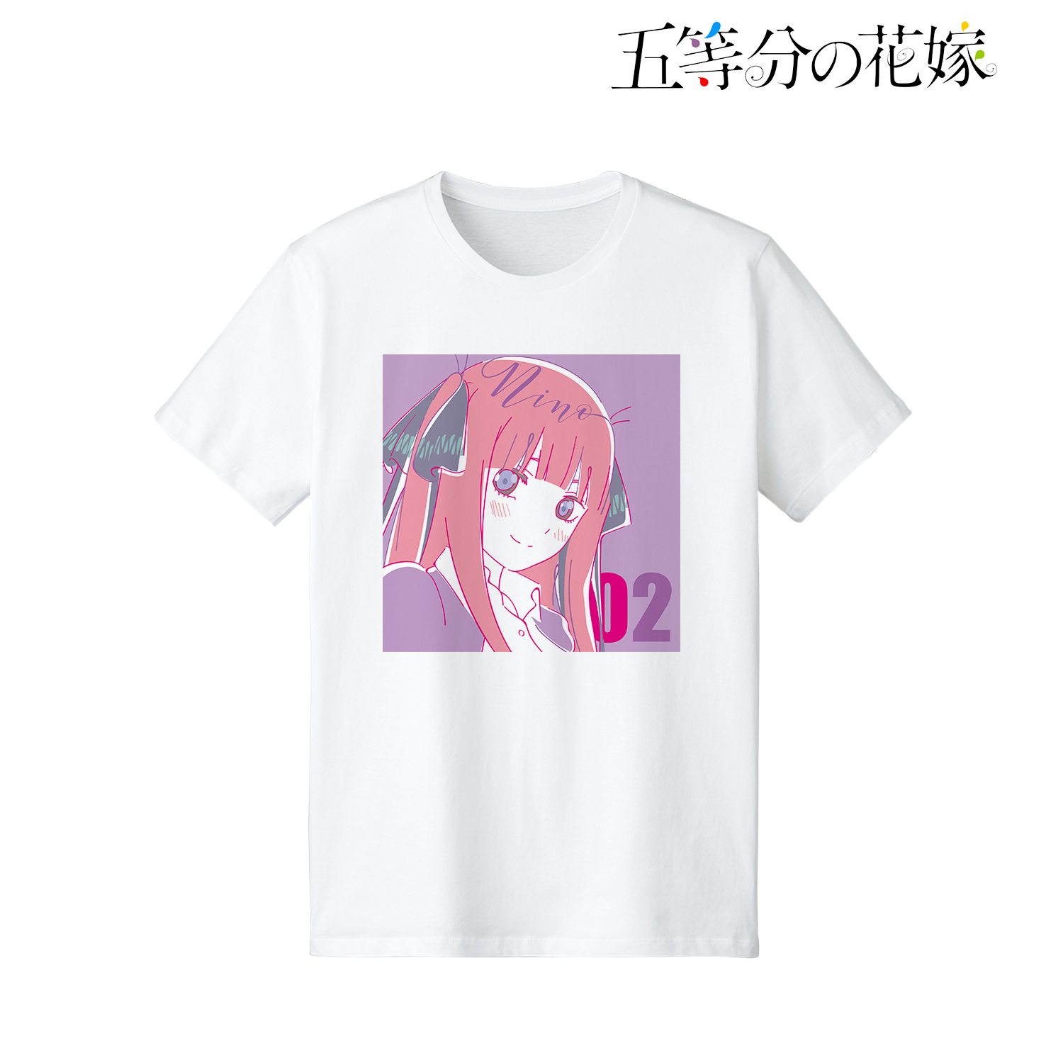 五等分の花嫁_二乃 lette-graph Tシャツメンズ(サイズ/M)