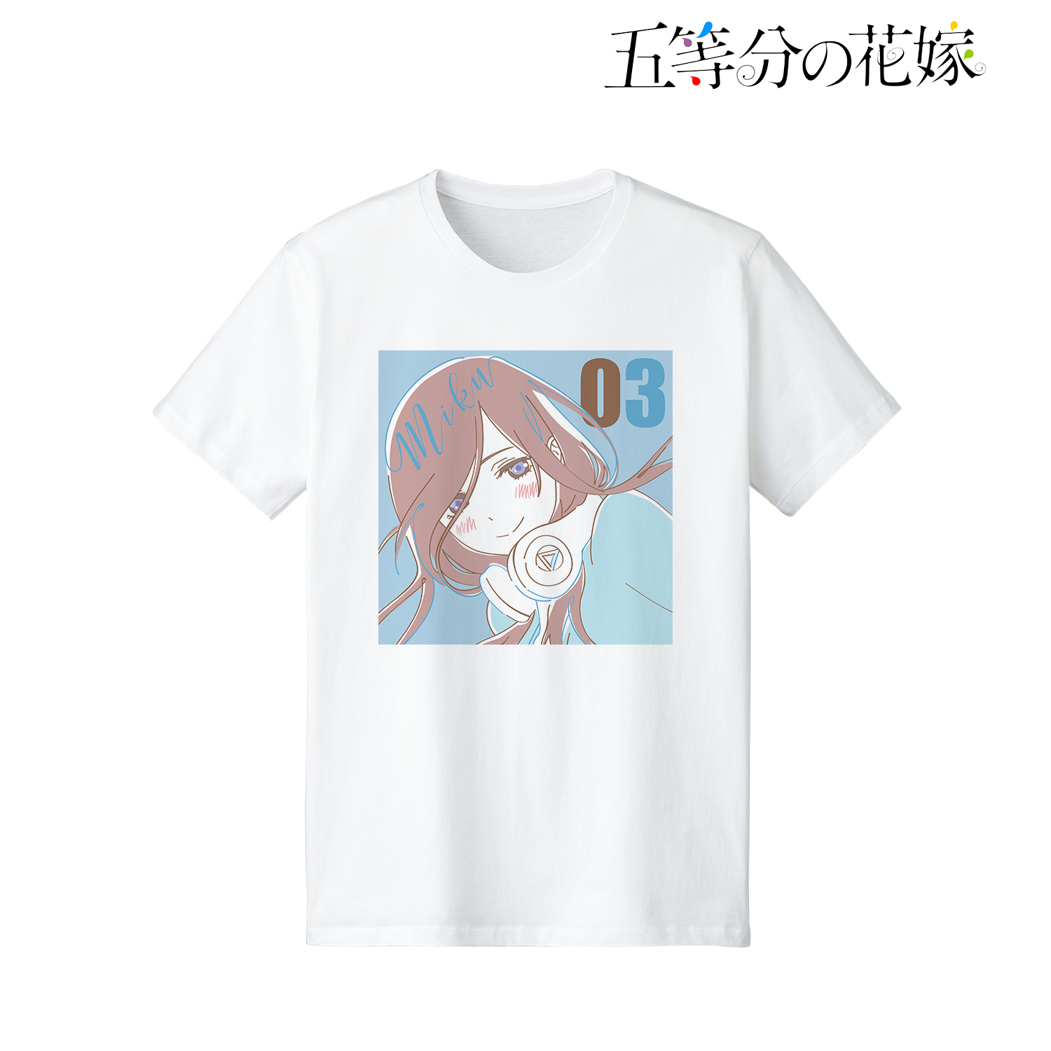 五等分の花嫁_三玖 lette-graph Tシャツメンズ(サイズ/S)