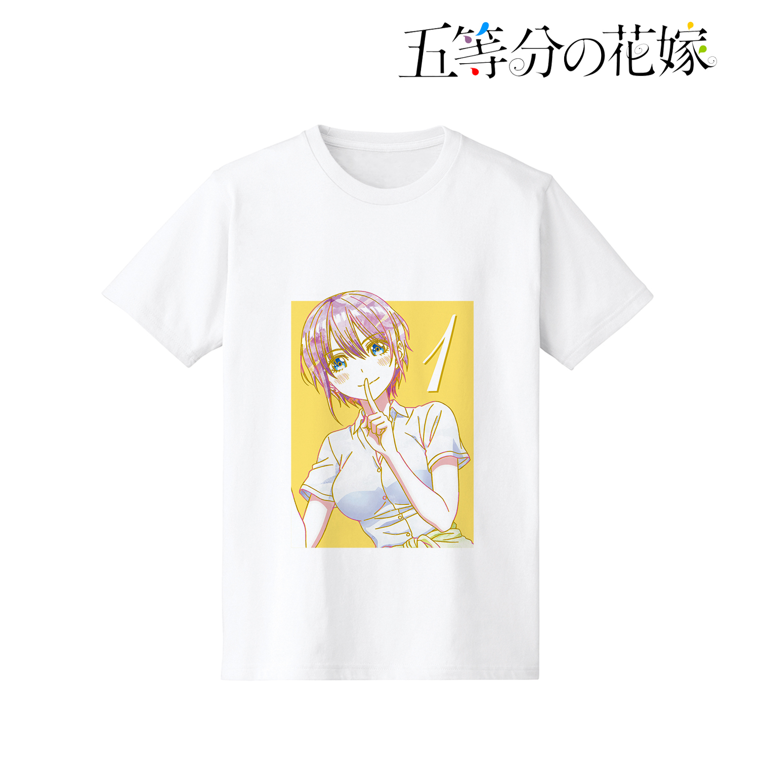 五等分の花嫁_一花 Ani-Art Tシャツレディース(サイズ/L)	