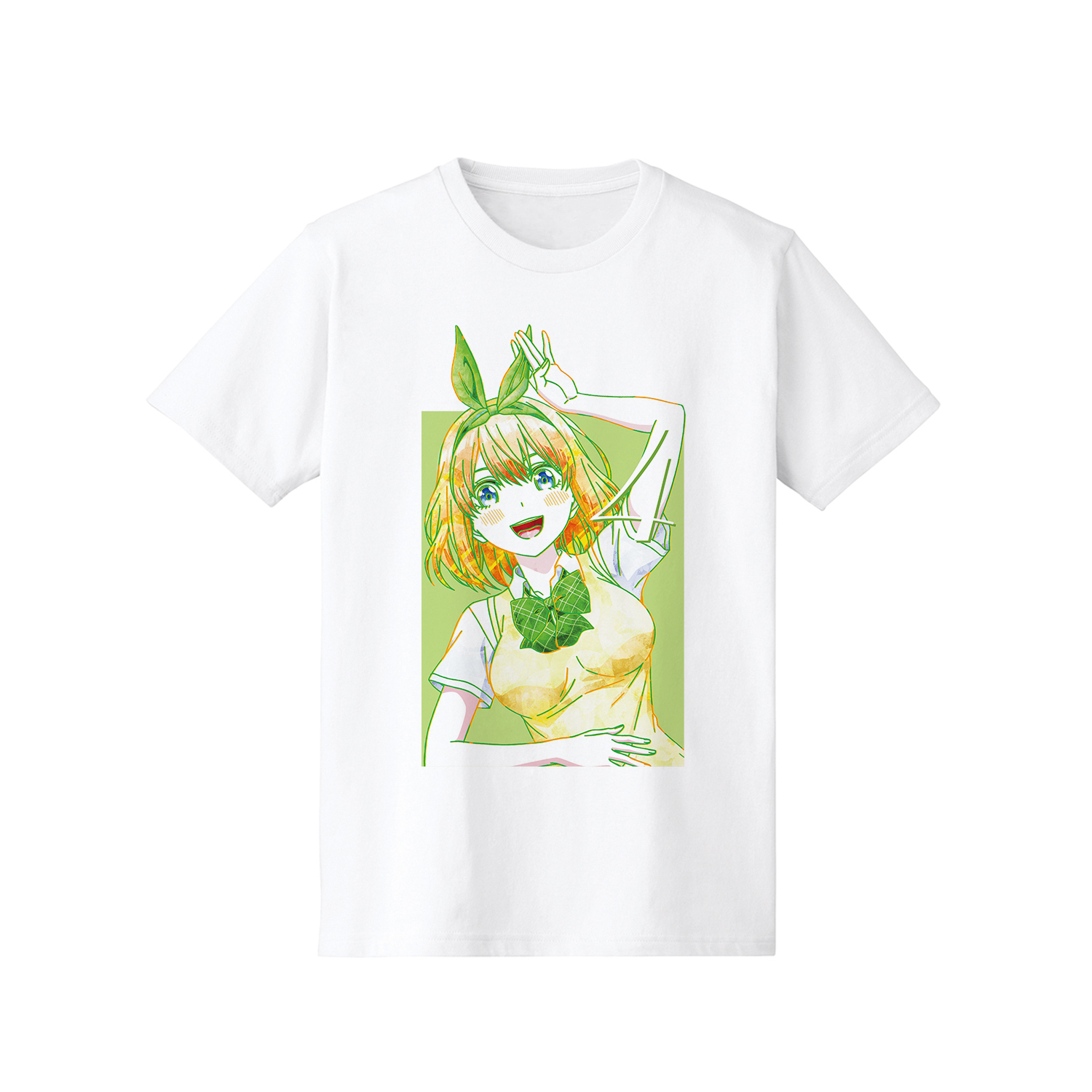 五等分の花嫁_四葉 Ani-Art Tシャツレディース(サイズ/M)