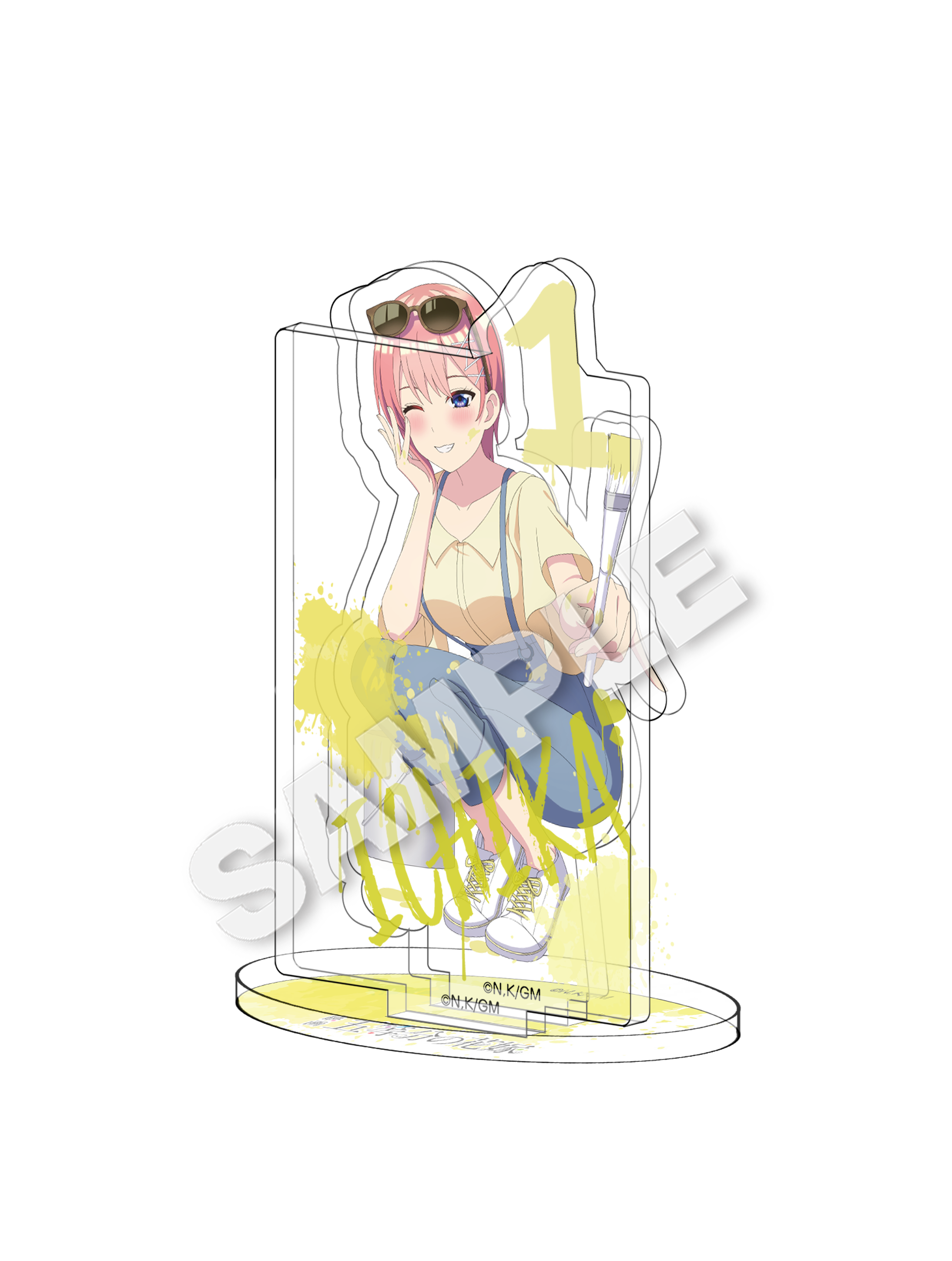 映画 五等分の花嫁 アクリルスタンド Graffiti Girl 中野二乃 公式グッズ 公式ライセンス商品専門サイト Colleize コレイズ