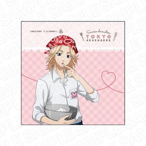 東京リベンジャーズ サンリオキャラクターズ_ マイクロファイバー 佐野万次郎・マイメロディ cooking ver.