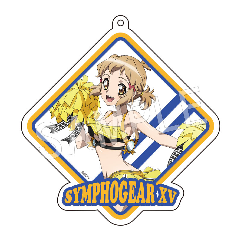 戦姫絶唱シンフォギアXV 大きめアクリルキーホルダー 立花響