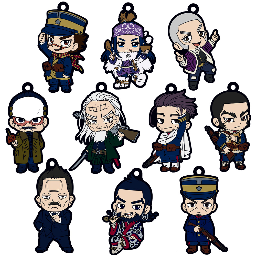ゴールデンカムイ_ラバーストラップコレクション vol.1 1pcs